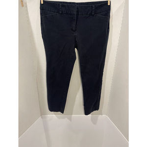 Women’s New York Company Chino Style Capris Stretch - Black - Size 6